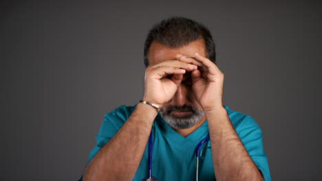 Frustrated-Middle-Aged-Doctor-Portrait